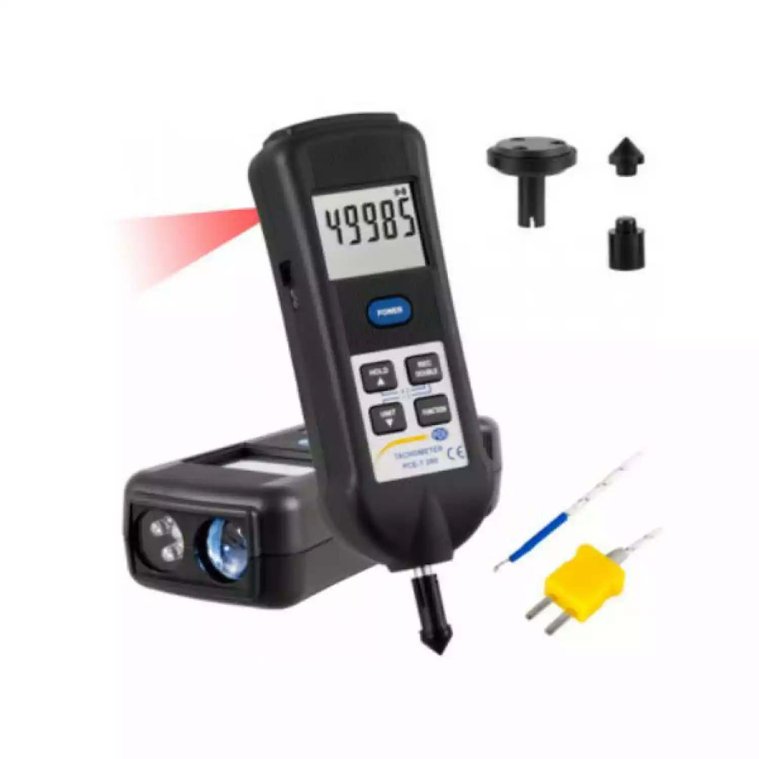 Тахометр PCE-T 260 с функцией стробоскопа - 1