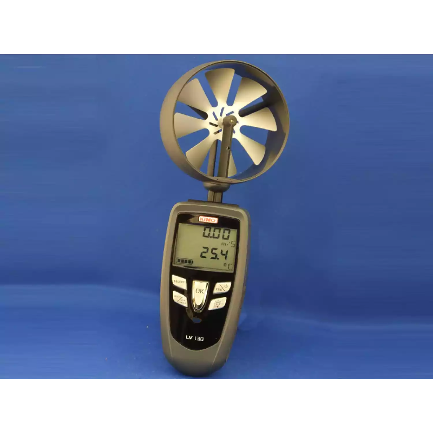 Термоанемометры c зондом крыльчаткой Ø 100 мм KIMO LV 120, LV 130 - 3