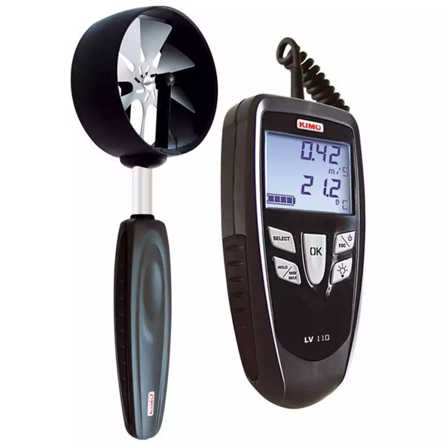 Термоанемометры KIMO LV 101, LV 107, LV 110 - 2