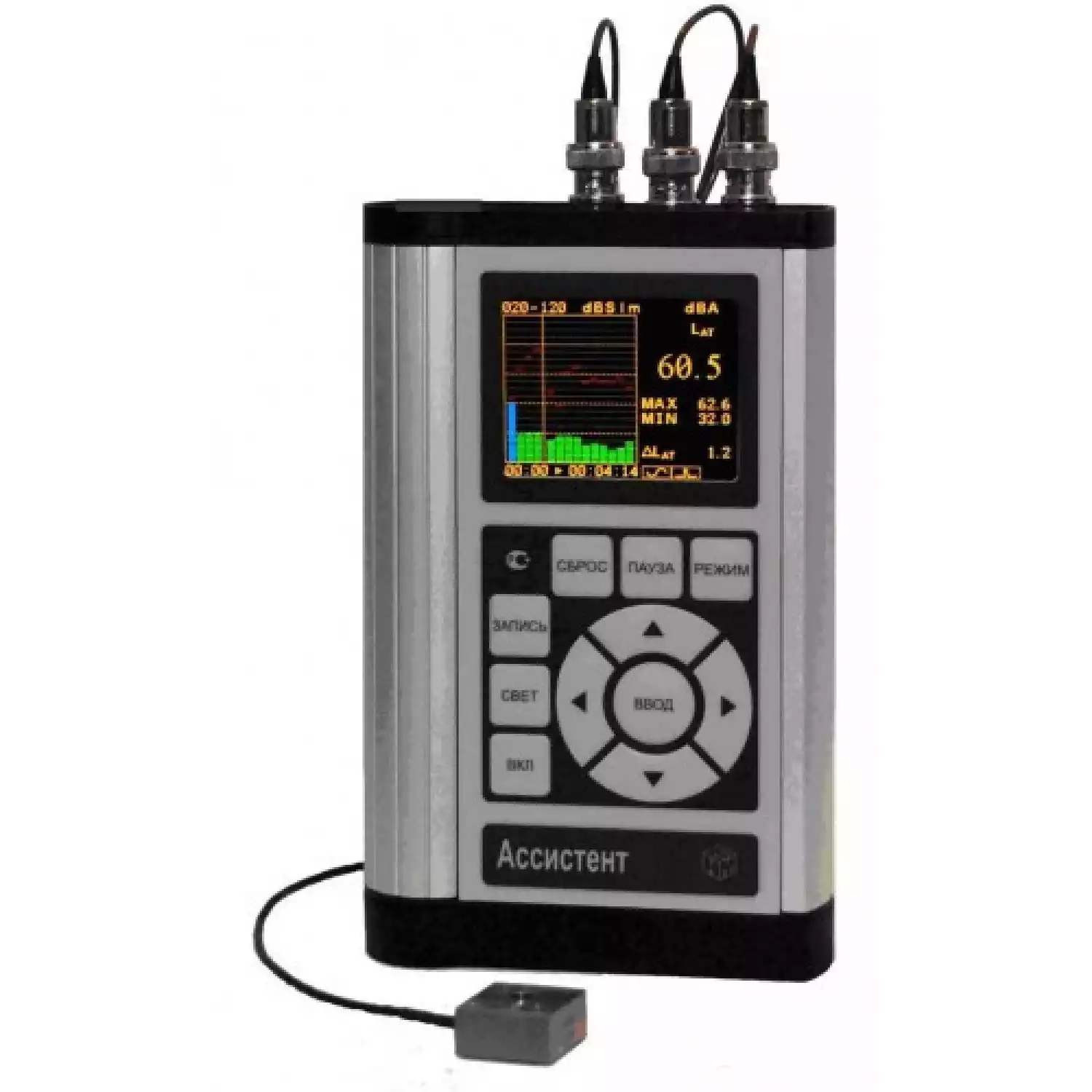 Шумомер, виброметр, анализатор спектра АССИСТЕНТ SIU 30 V3RT - 2