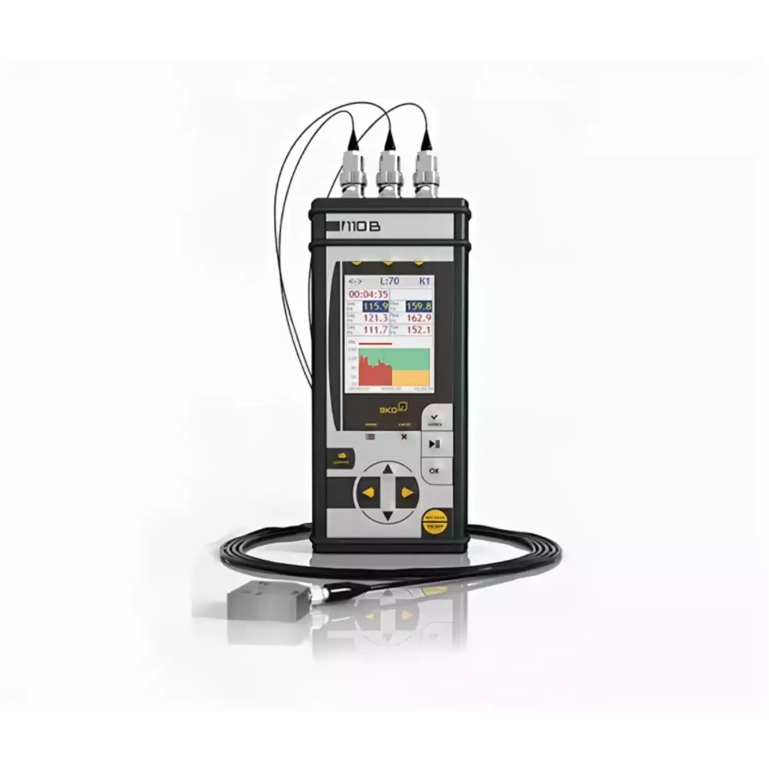 Экофизика-110В (Белая) Комплект Все режимы-110В — Трехосевой виброметр, анализатор спектра - 1