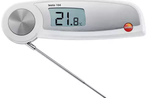 Складной водонепроницаемый термометр testo 104