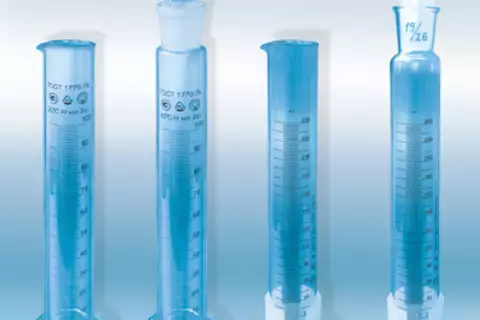 Цилиндры мерные 1-го и 2-го класса точности