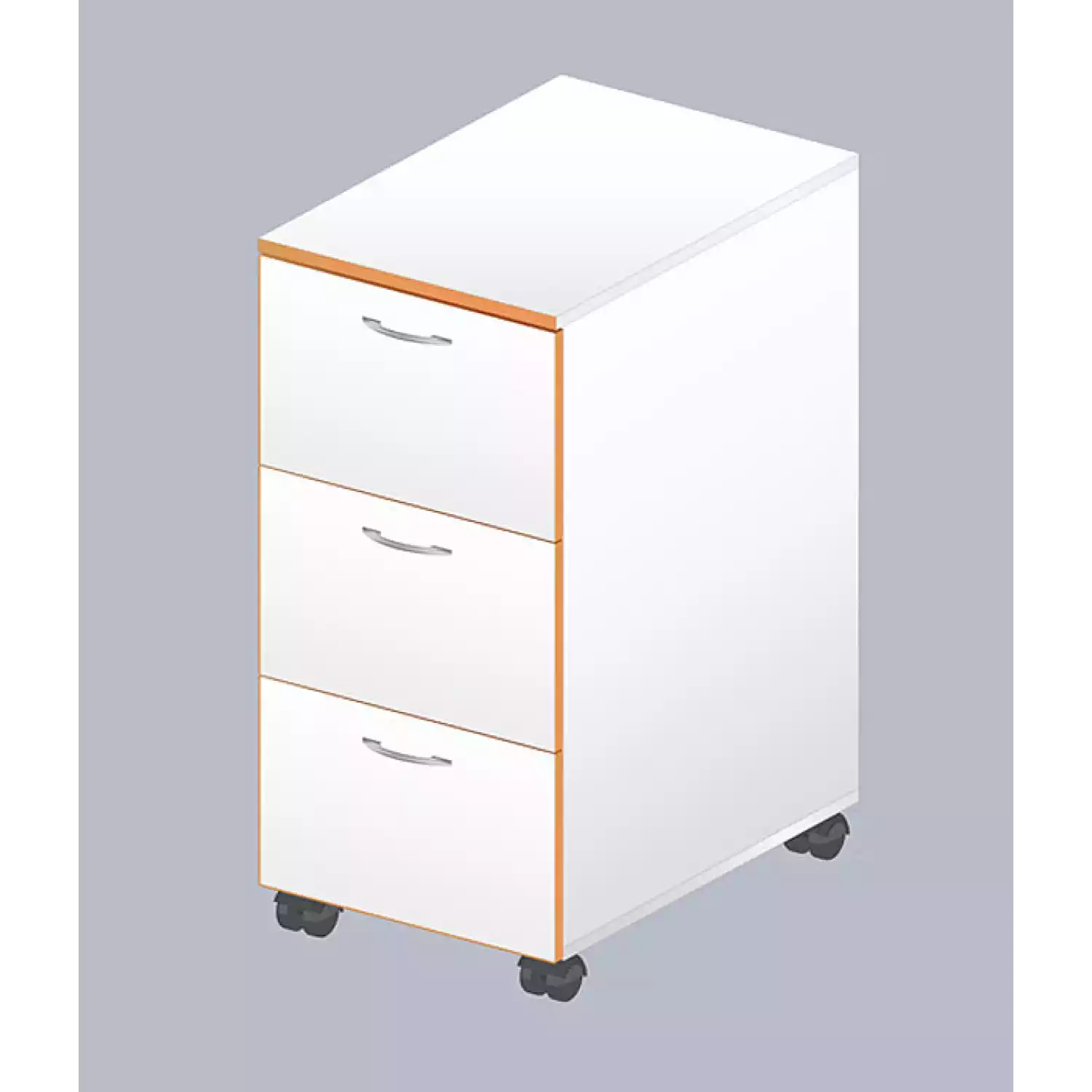 Тумба подкатная высокая ЛАБ-400 ТВЯ-3 - 1