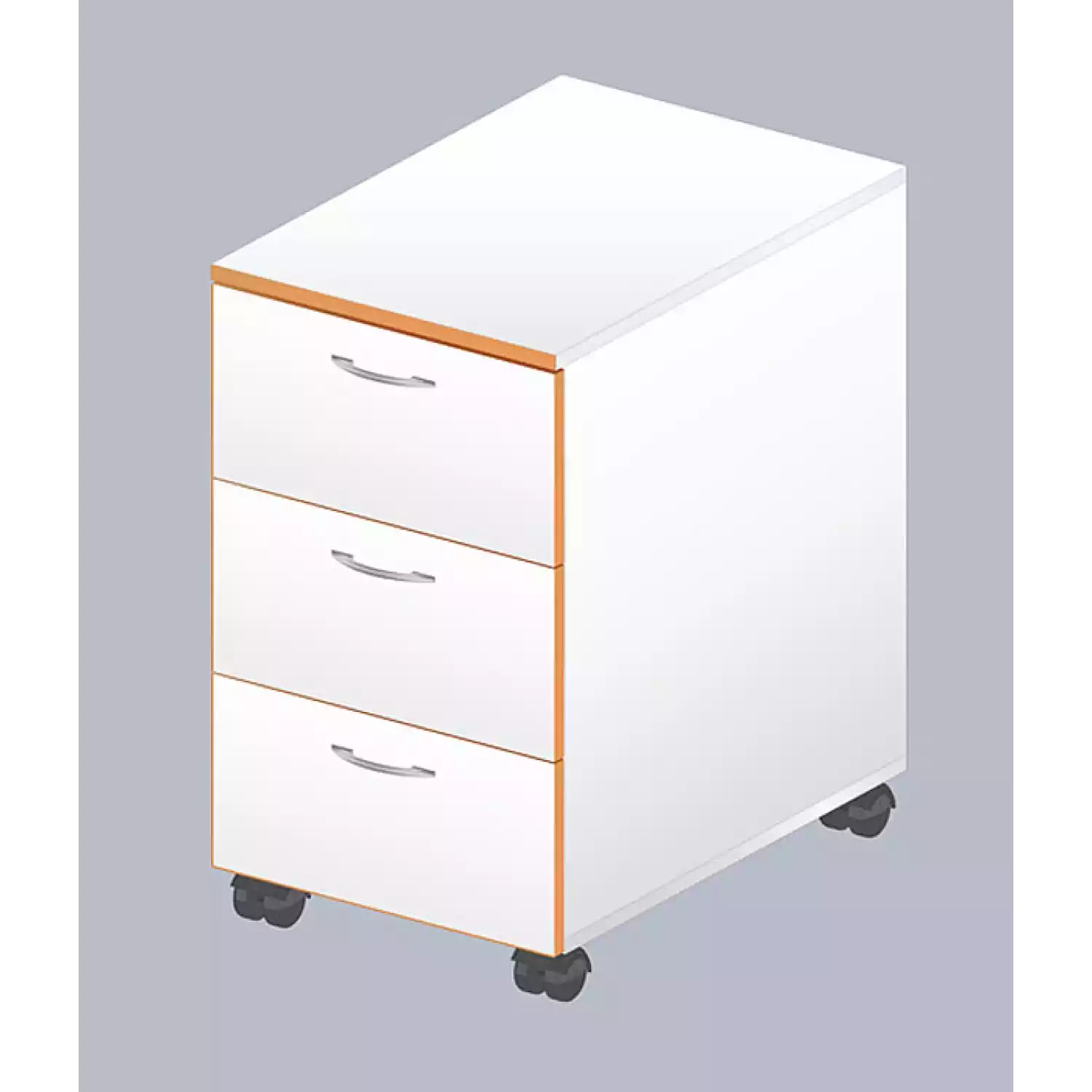 Тумба подкатная низкая ЛАБ-400 ТНЯ-3 - 1