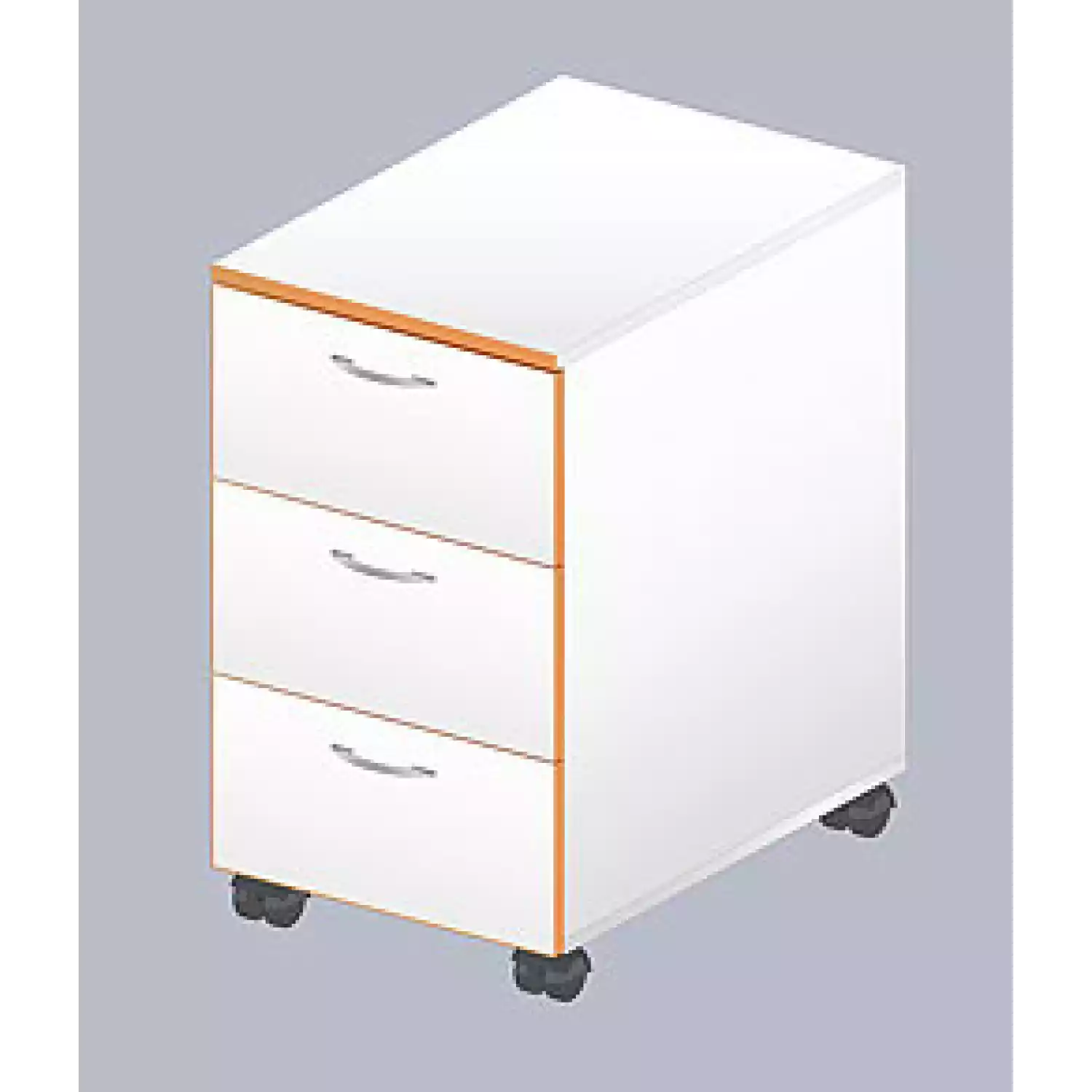 Тумба подкатная низкая ЛАБ-400 ТНЯ-3 - 1