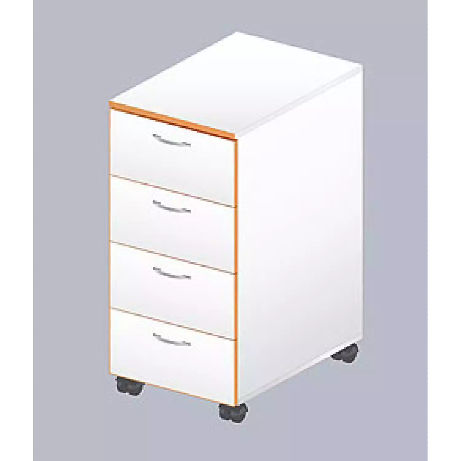 Тумба подкатная низкая ЛАБ-400 ТНЯ-4 - 1