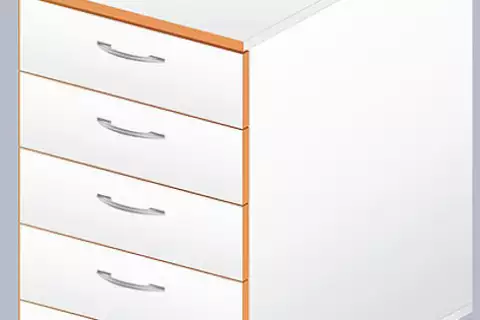 Тумба подкатная низкая ЛАБ-400 ТНЯ-5