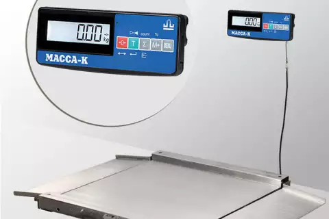 Весы платформенные электронные 4D-LA.S-15/12-1000-A(RUEW)