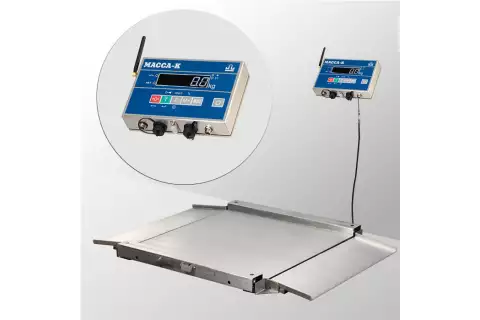 Весы платформенные электронные 4D-LA.S-15/12-2000-AB(RUEW)