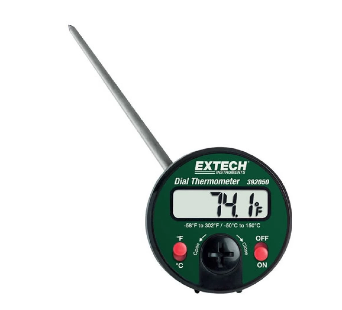 Двойной стержневой проникающий термометр Extech 392050 - 1