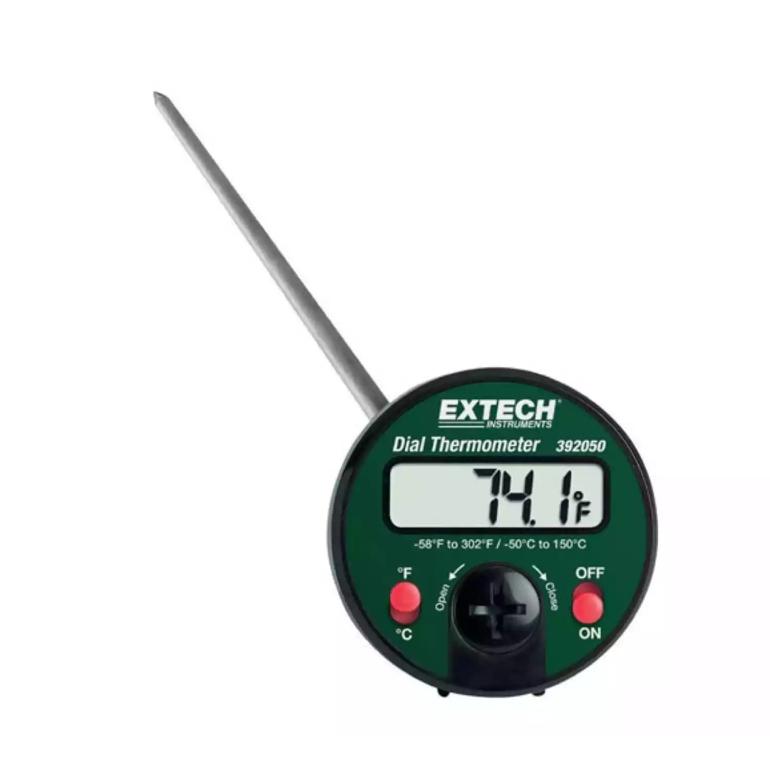 Двойной стержневой проникающий термометр Extech 392050 - 1
