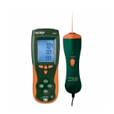 Дифференциальный термометр-регистратор Extech HD200 двойного ввода + ИК термометр, до 1372°С купить в Москве