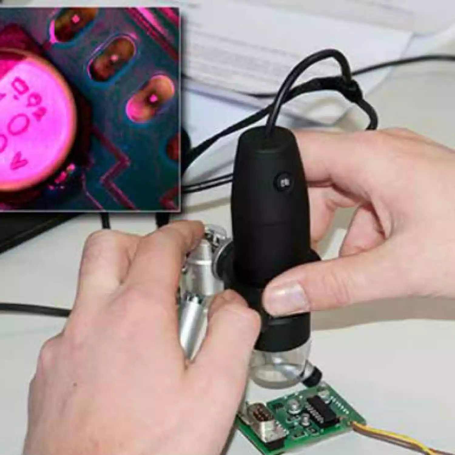 USB-микроскоп PCE MM 200 UV c ультрафиолетовой подсветкой - 5