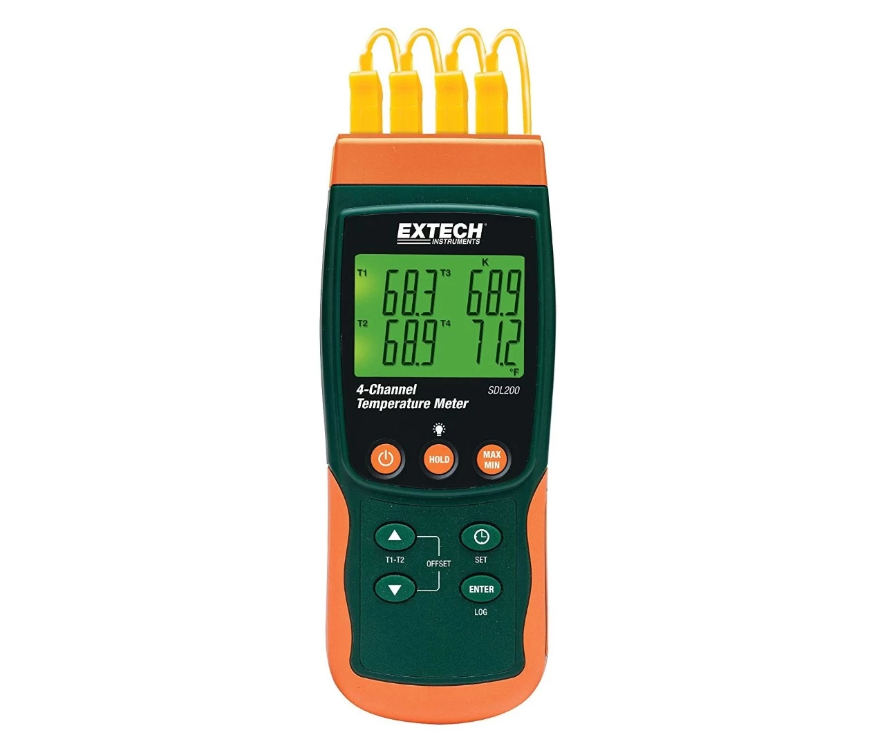 4-канальный термометр Extech SDL200 с функцией регистрации - 1