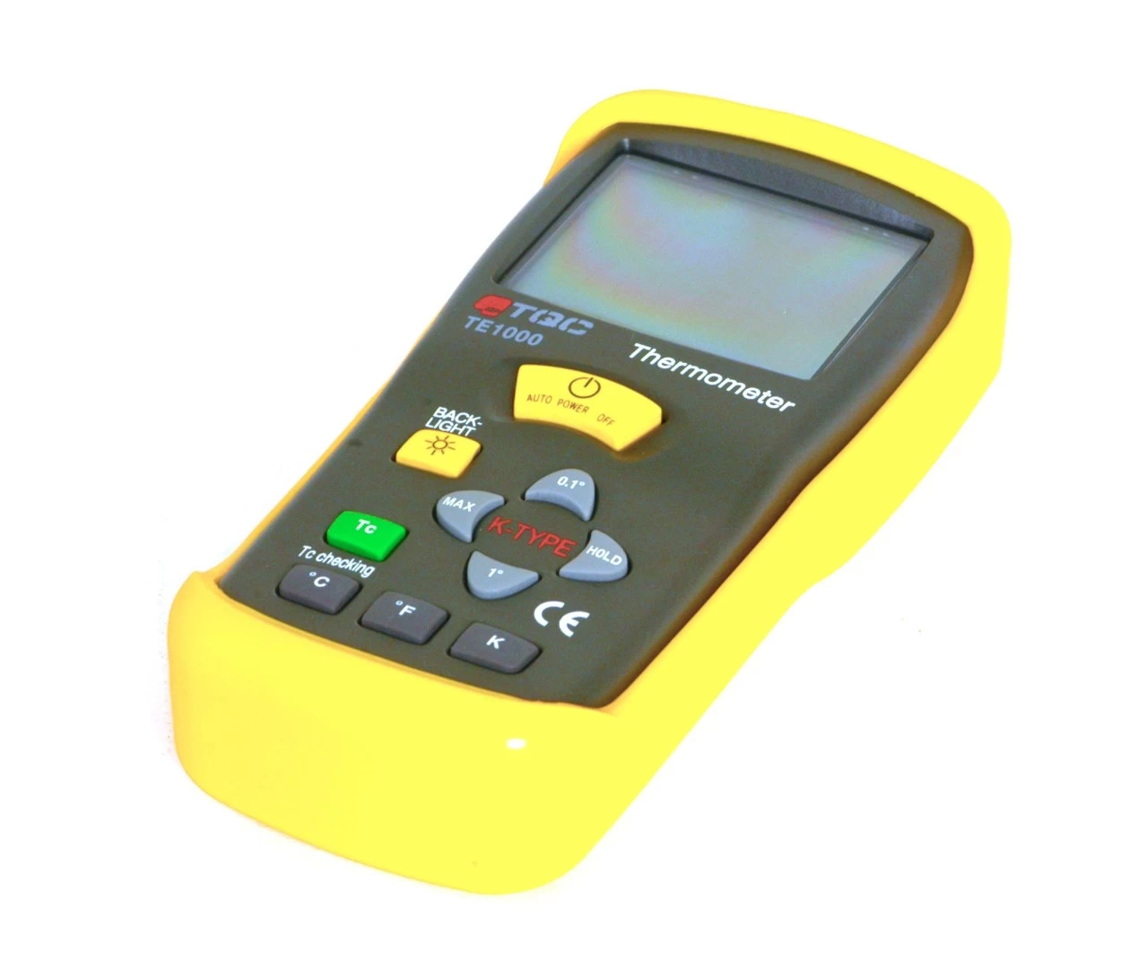 Цифровой термометр с выносным контактным датчиком типа "K" TQC TE1000 - 1