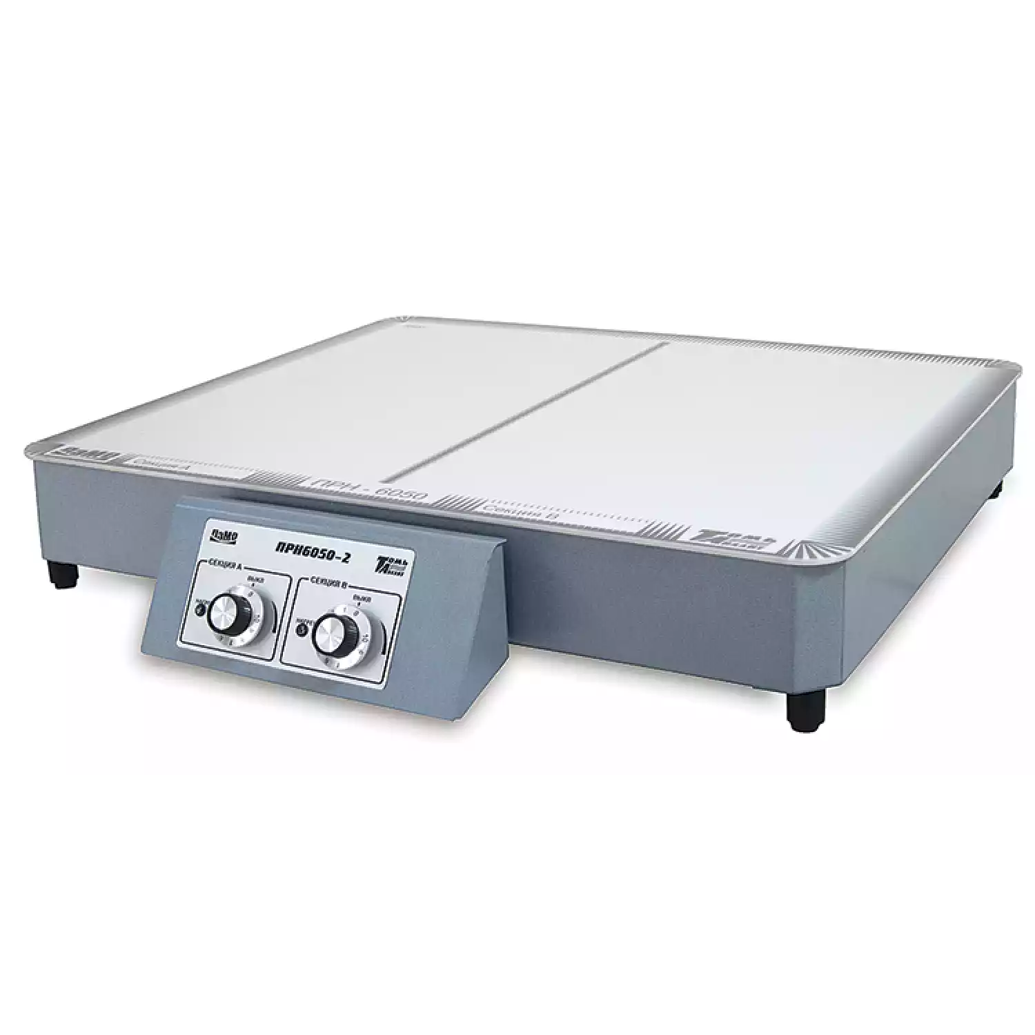 Панель двухсекционная ПРН6050-2 равномерного нагрева со стеклокерамической поверхностью - 1