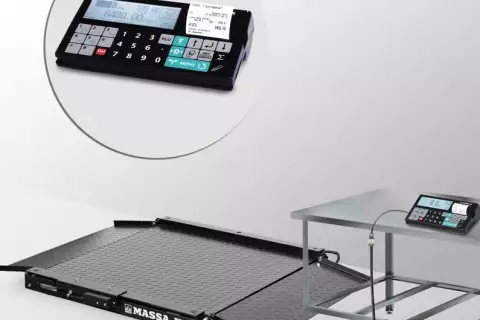 4D-LA-4-1000-RC весы низкопрофильные с печатью чеков