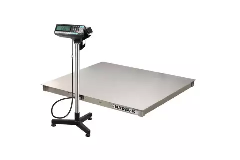 4D-P.S-3-1000-RP весы платформенные с печатью этикеток