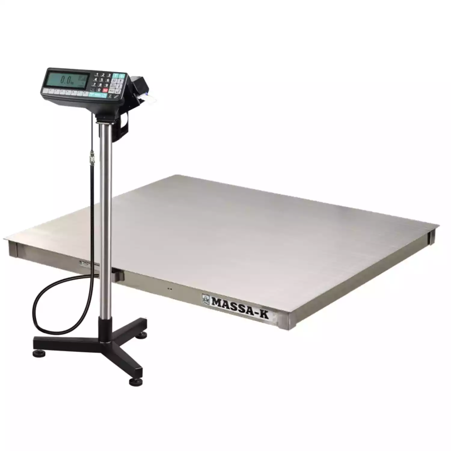 4D-P.S-3-3000-RP весы платформенные с печатью этикеток - 1
