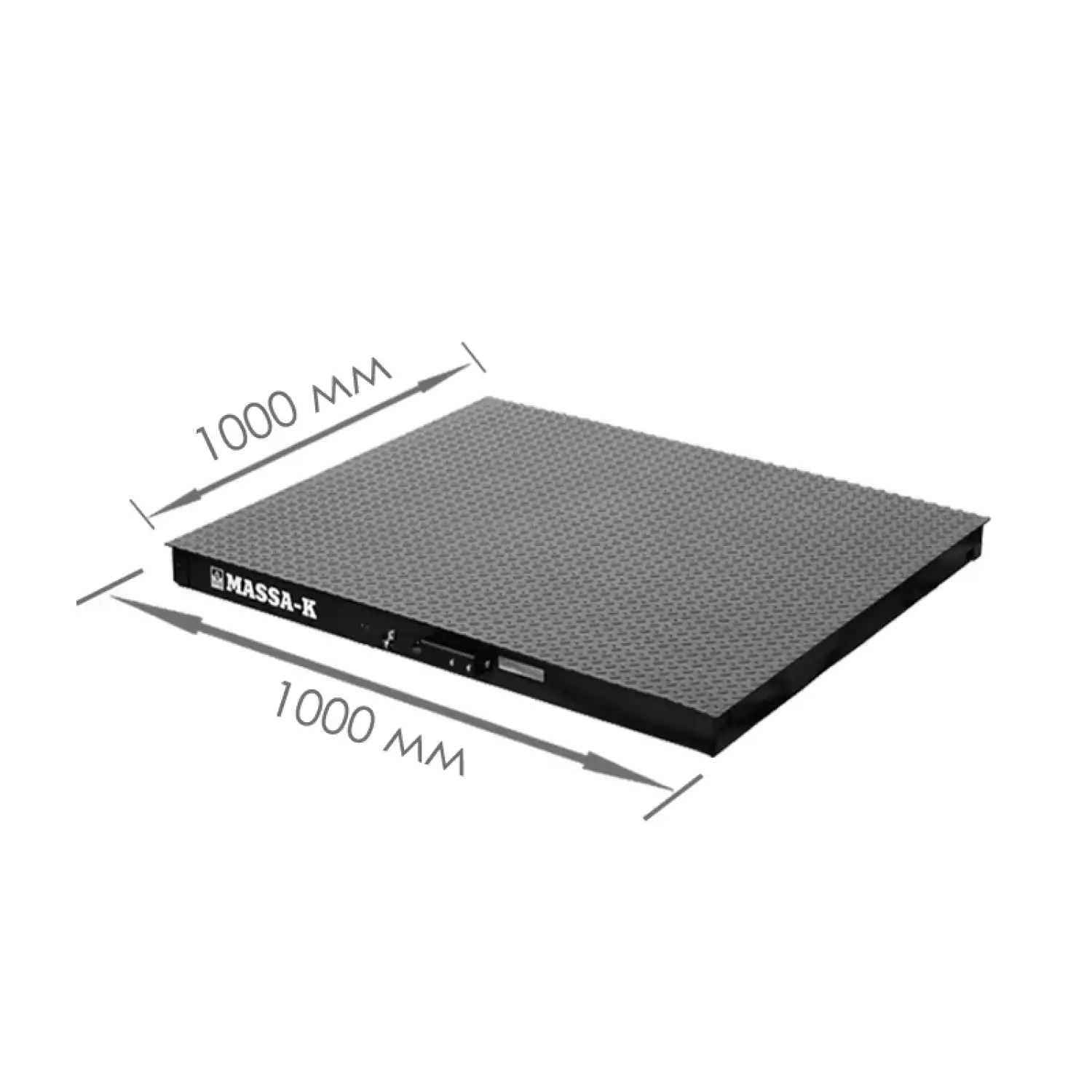 4D-PM-1-1000-RC весы платформенные с печатью чеков - 2