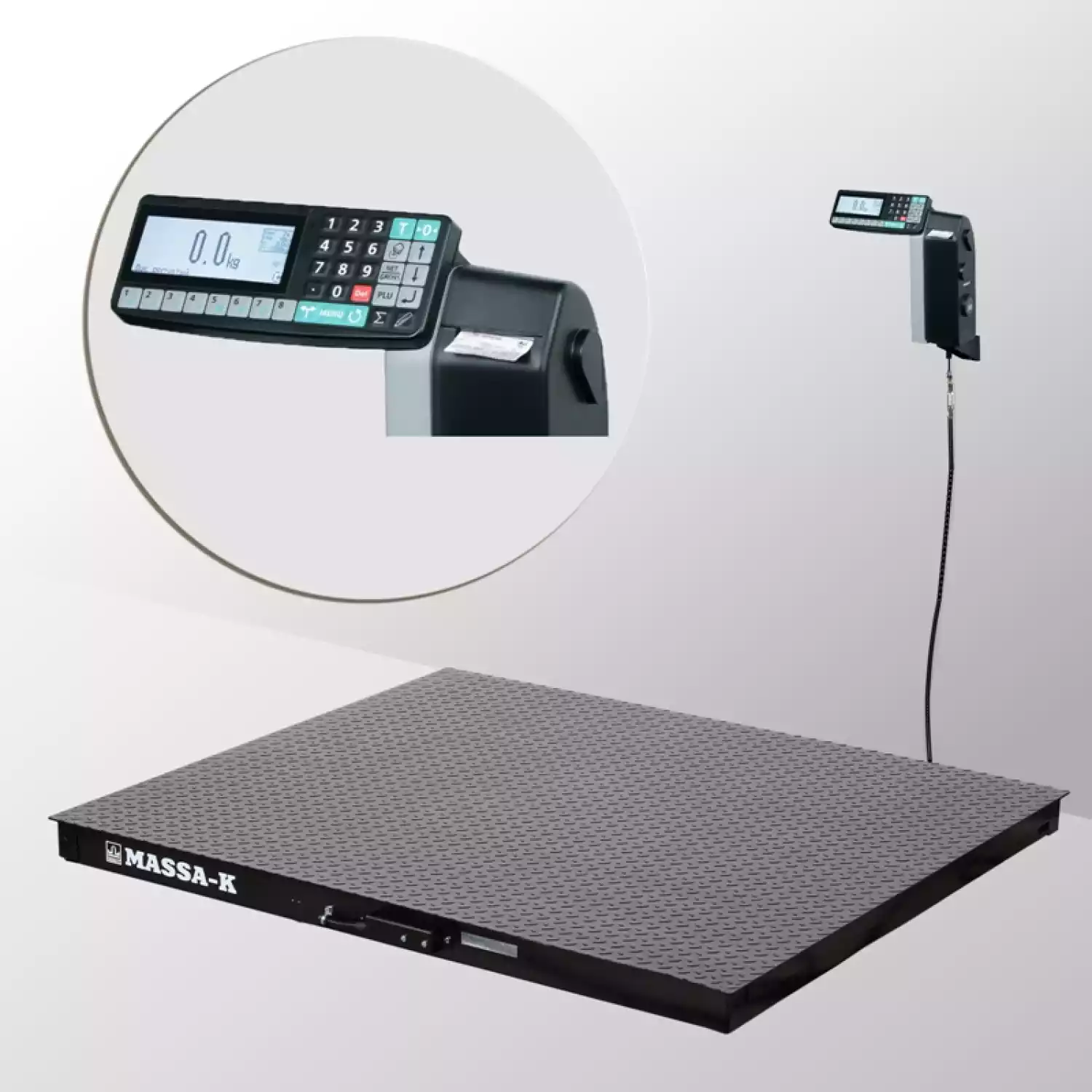 4D-PM-1-1000-RL весы платформенные с печатью этикеток - 1