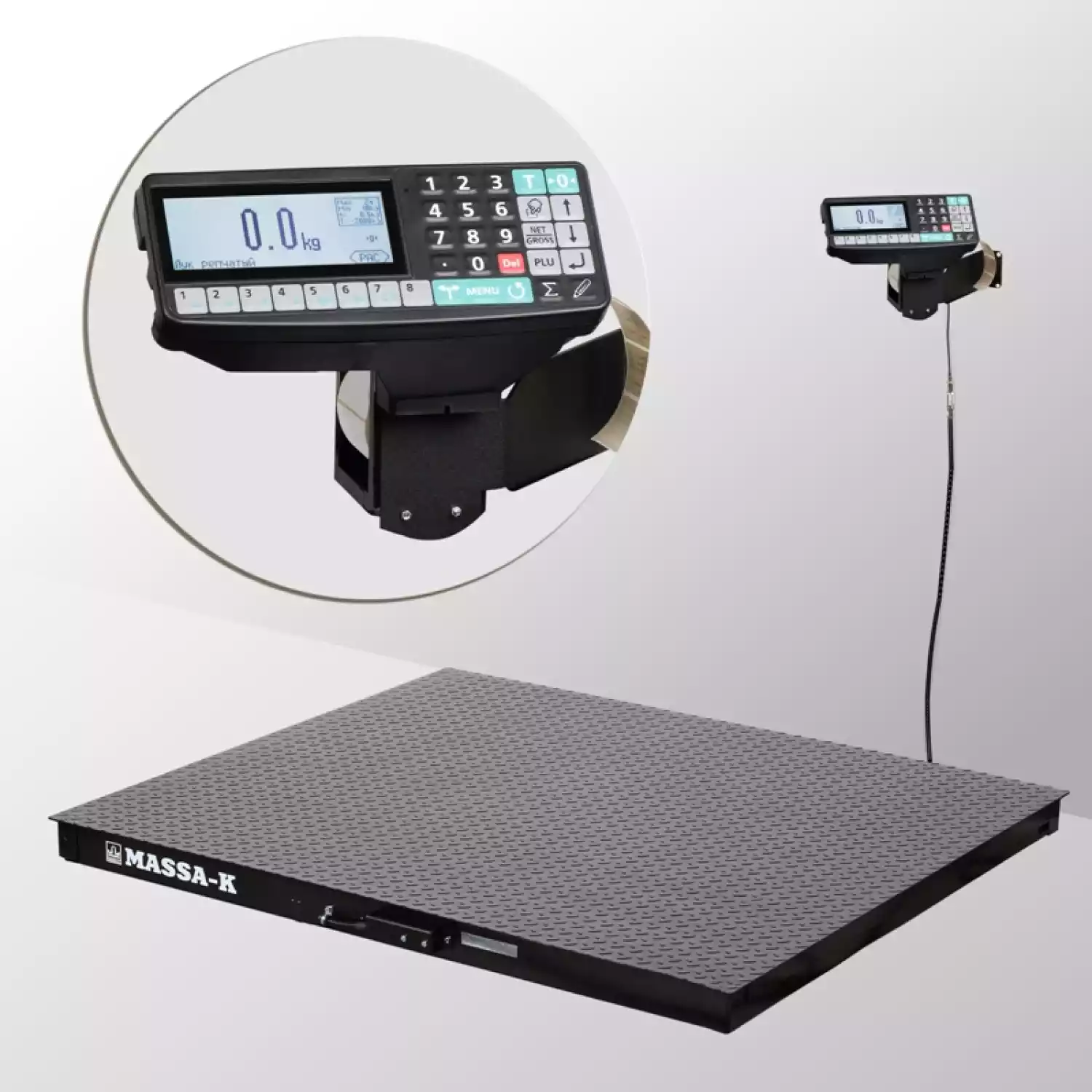 4D-PM-1-500-RP весы платформенные с печатью этикеток - 3