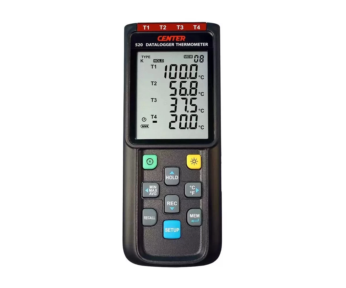 Цифровой измеритель температуры CENTER 520 - 1