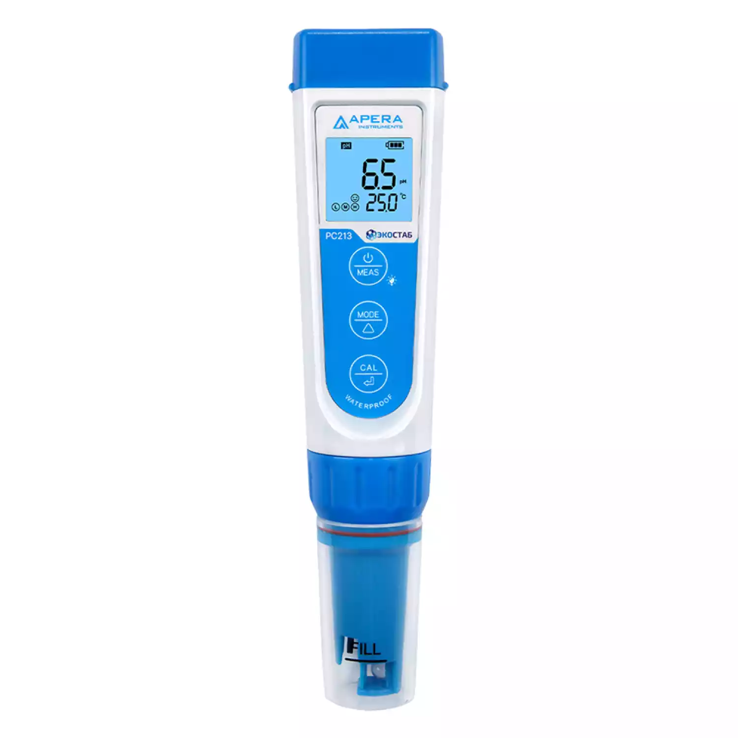 Карманный мультипараметровый прибор ЭКОСТАБ PC213 - 1