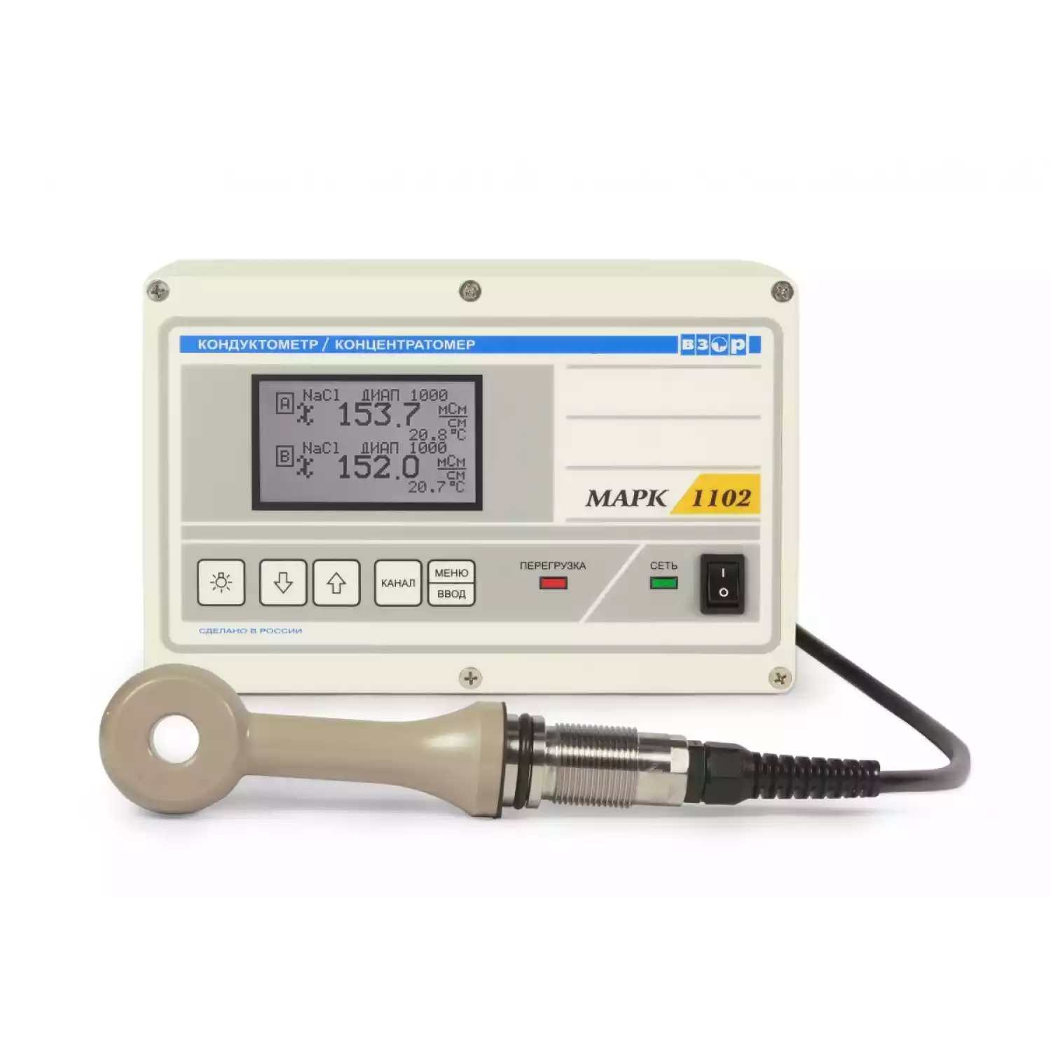 Кондуктометр-концентратомер МАРК-1102 - 1