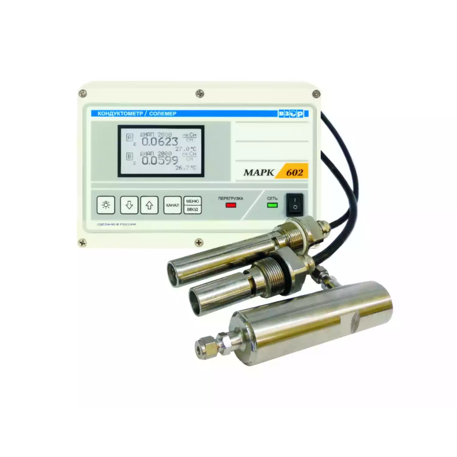 Кондуктометр-солемер МАРК-602Т - 1