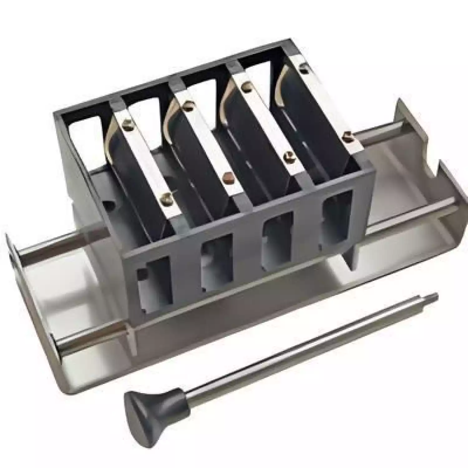 Кюветодержатель 4-х позиционный для ПЭ-5300ВИ (кюветы 10х5…50 мм) - 1