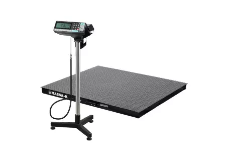 4D-PM-7-1000-RP весы платформенные с печатью этикеток