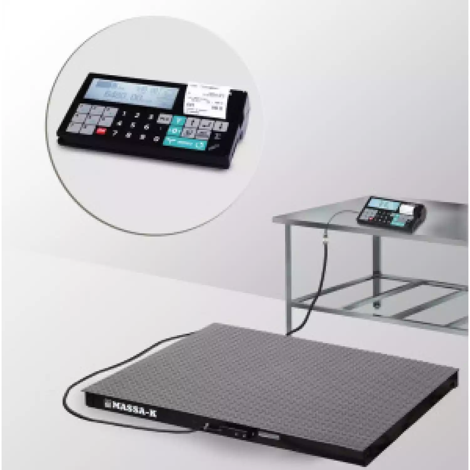 4D-PM-7-3000-RC весы платформенные с печатью чеков - 1