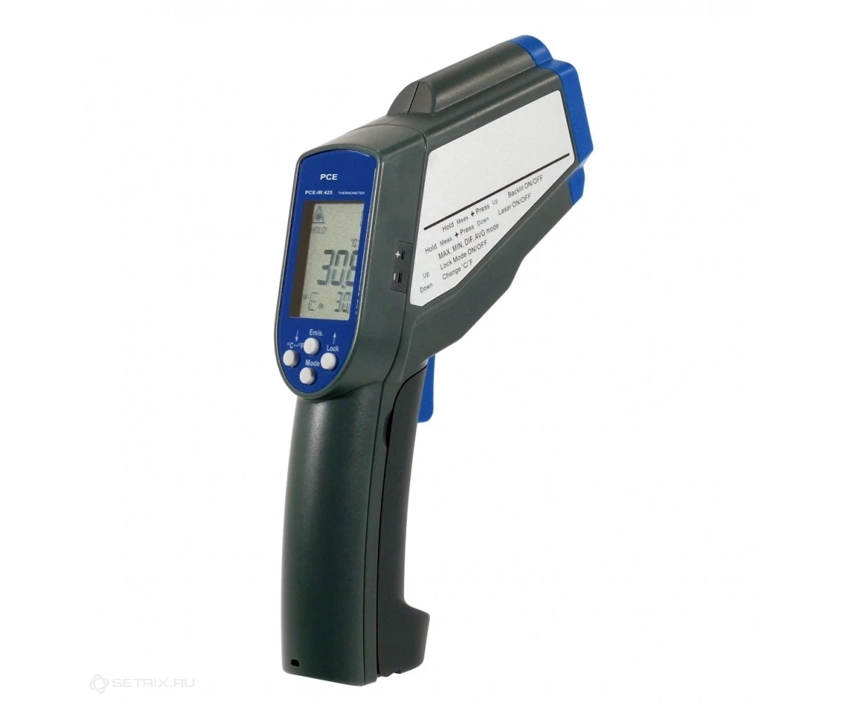Точечный инфракрасный термометр PCE SCANTEMP 490 - 1