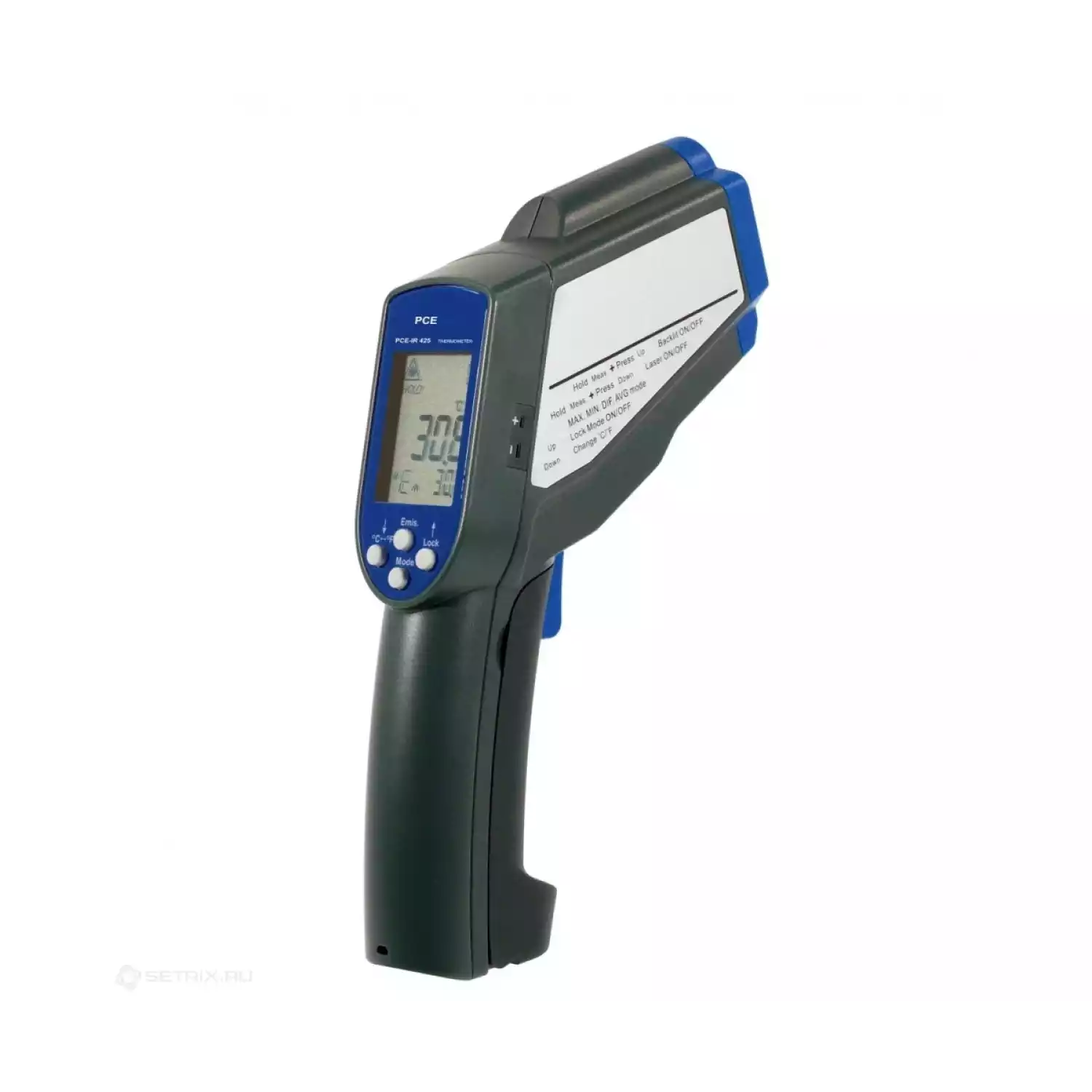 Точечный инфракрасный термометр PCE SCANTEMP 490 - 1