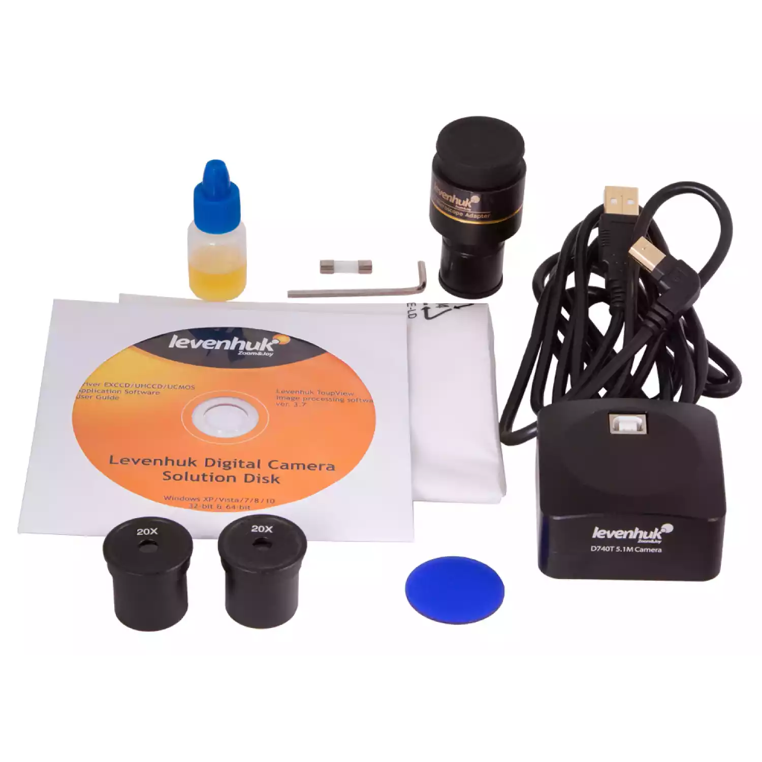 Микроскоп Levenhuk D740T - 14