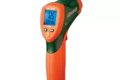 Пирометр Extech 42509/инфракрасный термометр с двойным лазером и цветовой предупреждающей сигнализацией. От -20°C до 510°C, 12:1