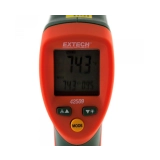 Пирометр Extech 42509/инфракрасный термометр с двойным лазером и цветовой предупреждающей сигнализацией. От -20°C до 510°C, 12:1 купить в Москве