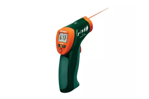 Пирометр Extech 42510A / инфракрасный мини-термометр с диапазоном от -50°С до 650°С, 12:1