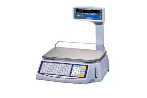 Весы с печатью этикеток Acom NETS-6 (НПВ=3/6 кг; d=1/2 г)