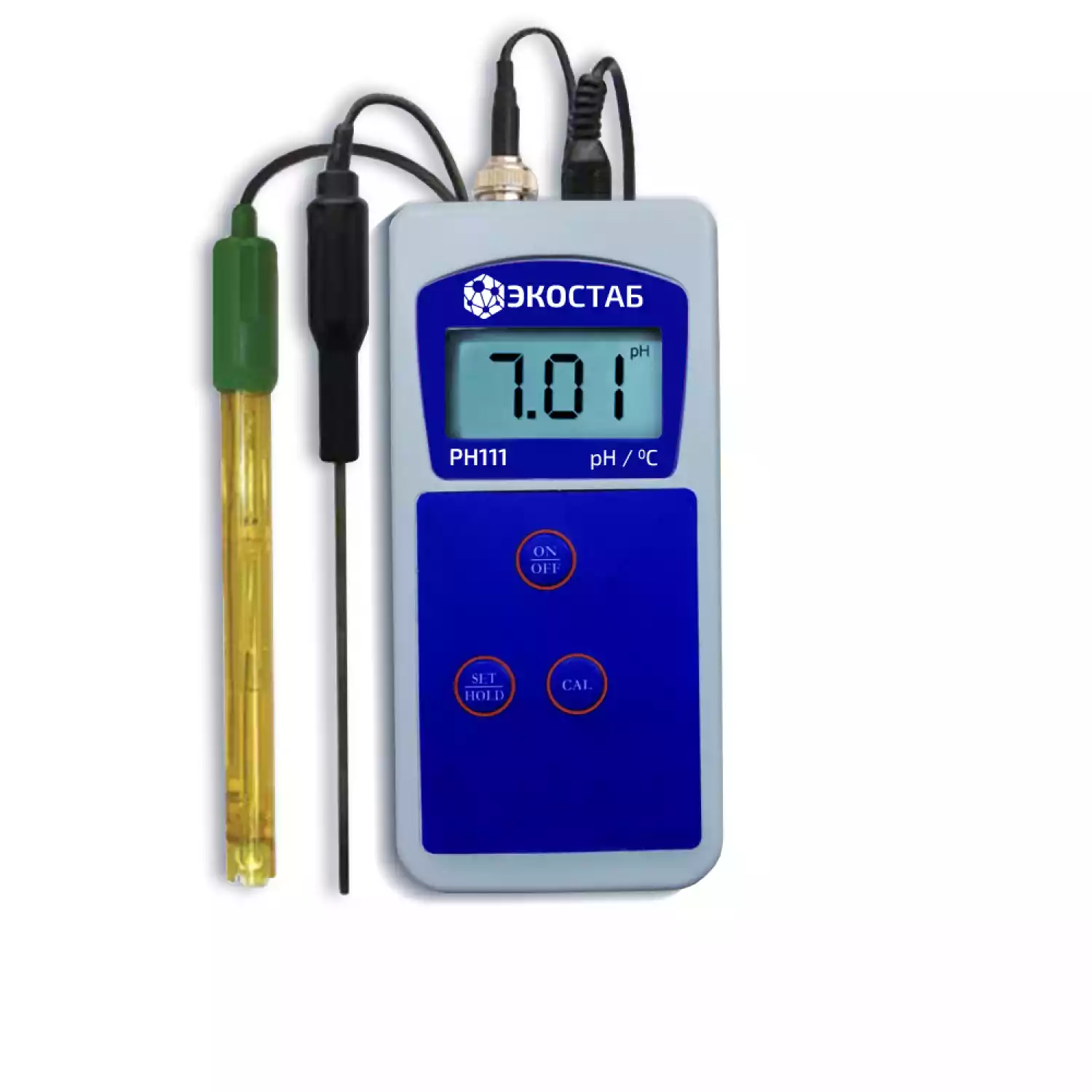 Портативный pH-метр ЭКОСТАБ PH111 - 1