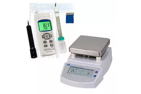 рН-метр PCE-PHD1-MSR300 вкл. магнитную мешалку PCE-MSR 300