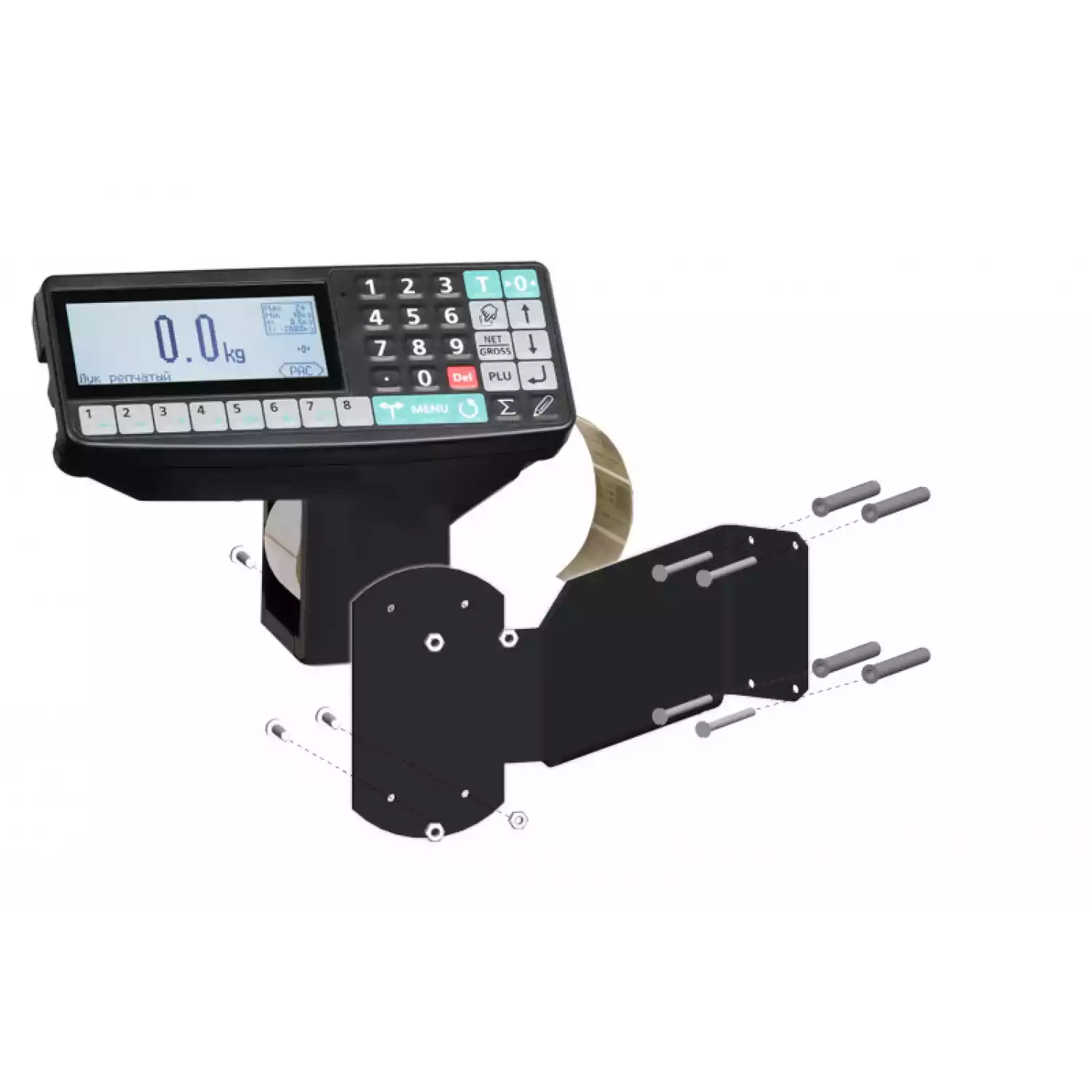 ТВ-M-300.2-RP.1 весы с печатью этикеток - 3