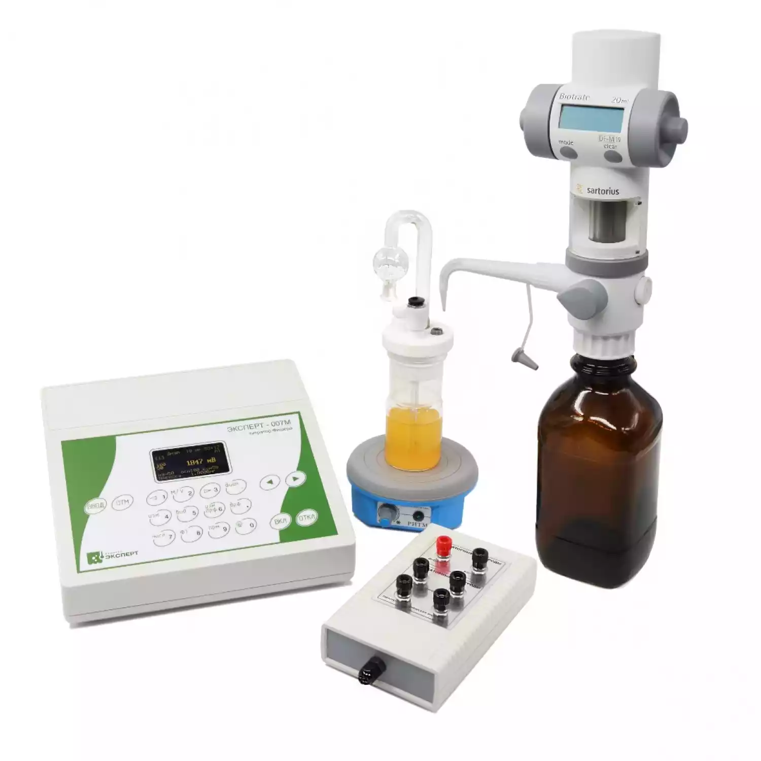 Титратор Фишера волюмометрический Эксперт-007М В - 1