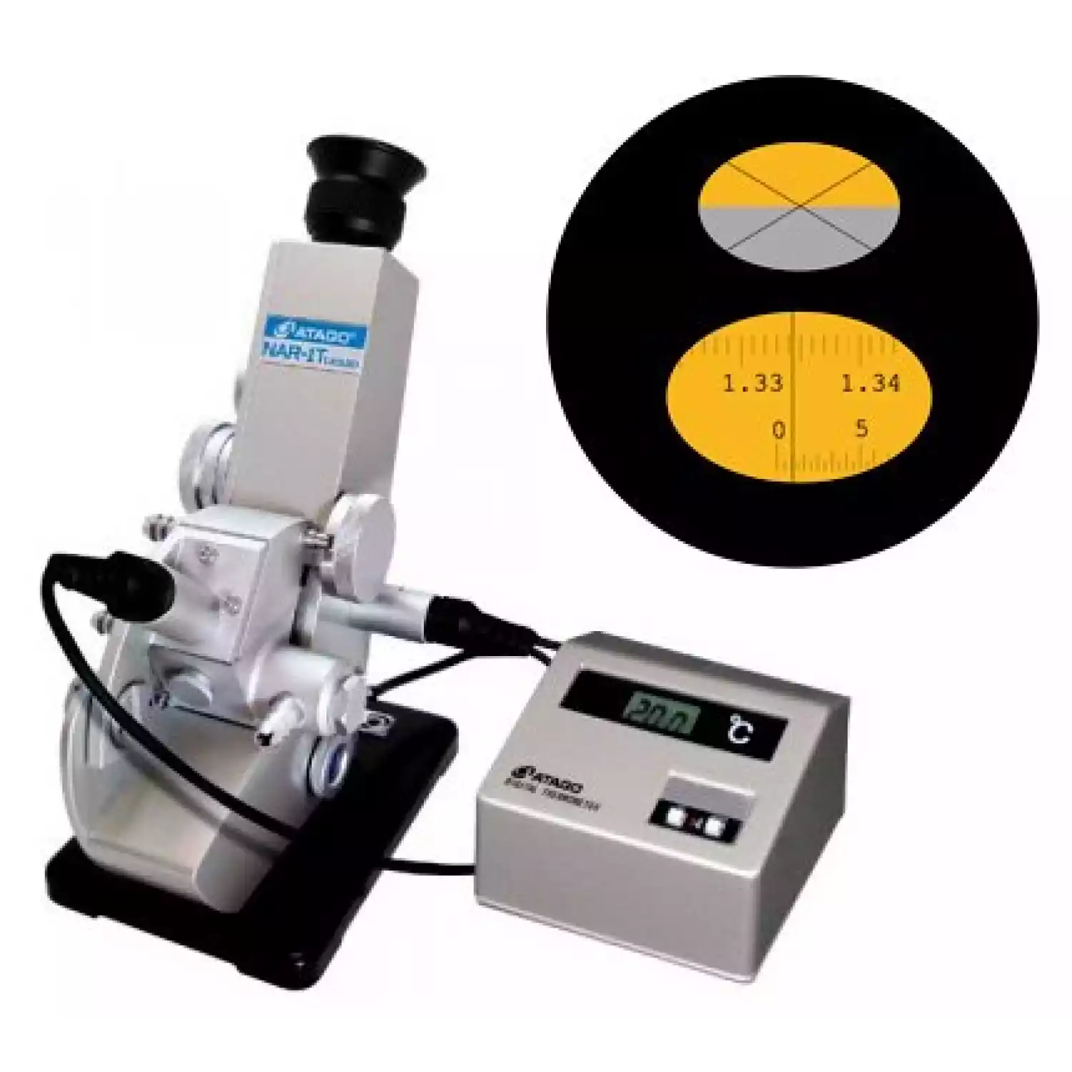 NAR-1T Liquid Аббе рефрактометр - 1