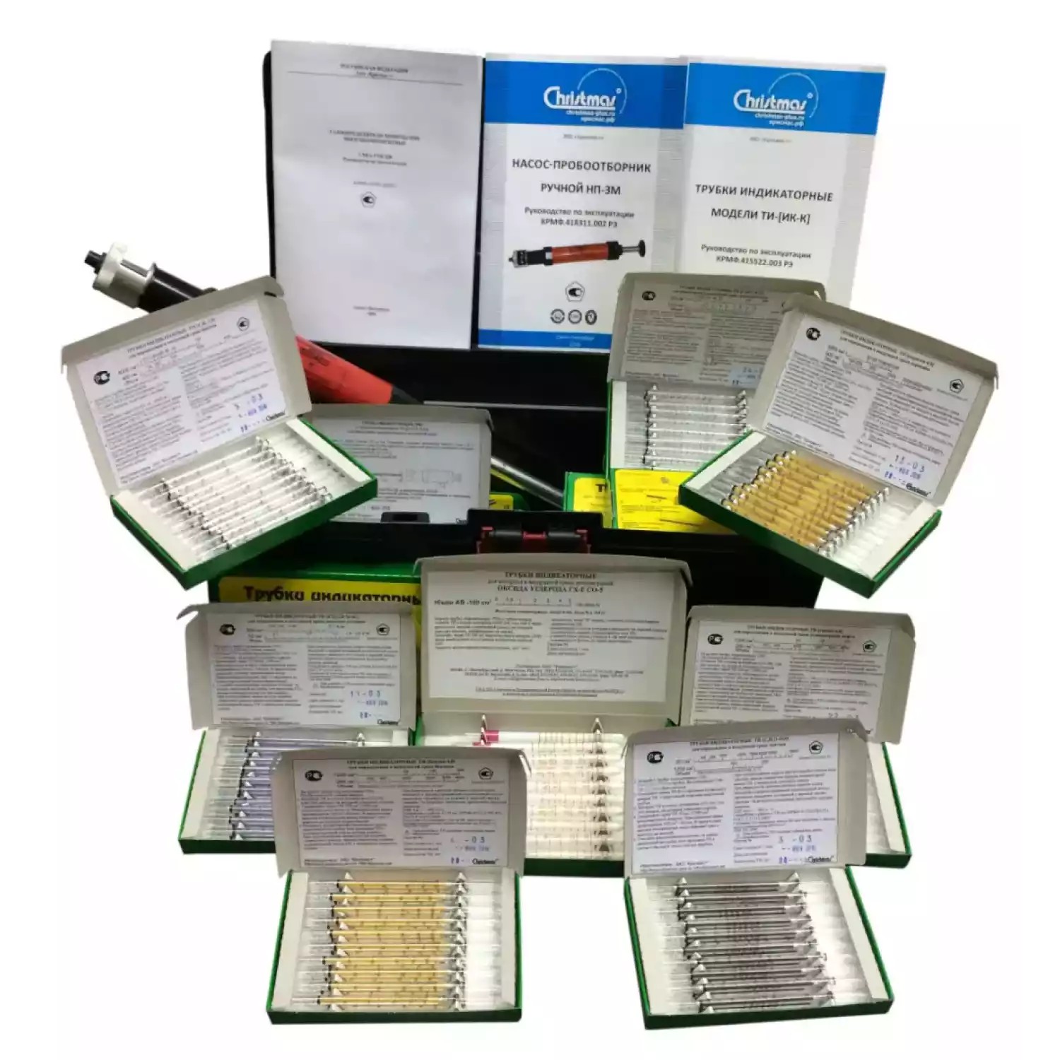 ГХК-ПВ газоопределители химические многокомпонентные для контроля промышленных газовых выбросов - 9