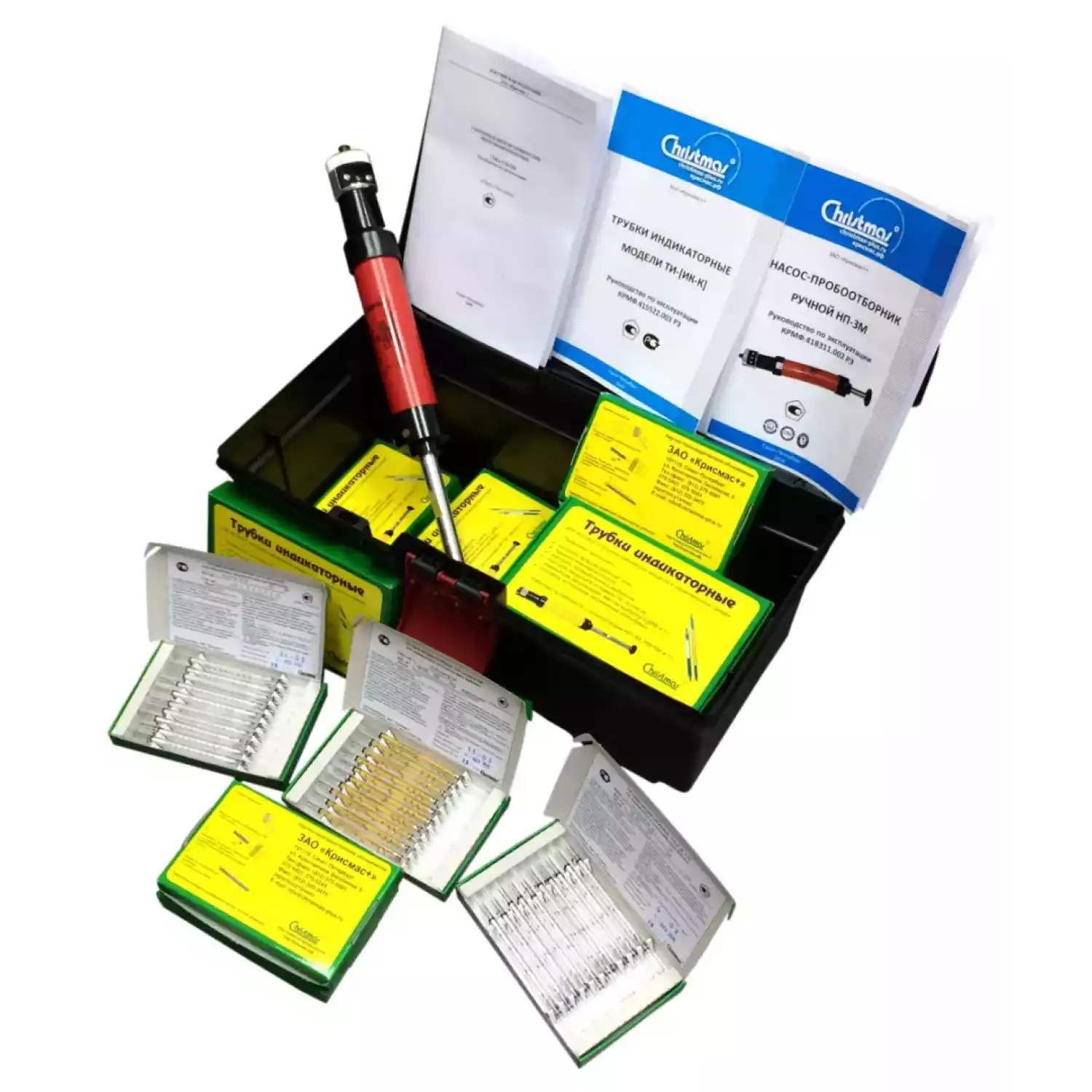 ГХК-ПВ газоопределители химические многокомпонентные для контроля промышленных газовых выбросов - 5