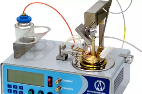 Аппарат для определения температуры вспышки в закрытом тигле ТВЗ-ЛАБ-01