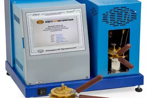 Аппарат автоматический ЛинтеЛ АТВ-21 для определения температуры вспышки в закрытом тигле